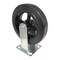 Vestil Rubber Rigid Caster 8 In. Diameter x 2 In. Width 551 Lb. Capacity Black CST-VE-8X2MR-R - alternate 2